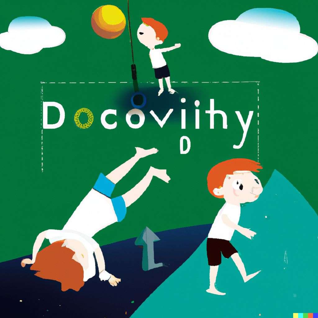 the discovery of gravity, children's book illustration
